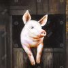 Smiling pig - 08x08 Print on canvas