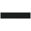 vidaXL Bookshelf Boards 4 pcs Black 39.4"x7.9"x0.6" Engineered Wood