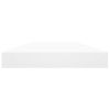 vidaXL Bookshelf Boards 8 pcs White 15.7"x3.9"x0.6" Engineered Wood