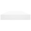 vidaXL Bookshelf Boards 8 pcs White 31.5"x3.9"x0.6" Engineered Wood