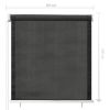 vidaXL Outdoor Roller Blind 31.5"x55.1" Anthracite