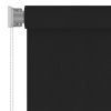 vidaXL Outdoor Roller Blind 47.2"x55.1" Black