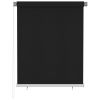 vidaXL Outdoor Roller Blind 47.2"x55.1" Black