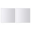 vidaXL 16 Piece Mirror Tiles Multi-Shape Glass
