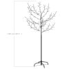 vidaXL Christmas Tree 120 LEDs Blue Light Cherry Blossom 5 ft