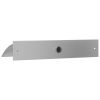 vidaXL Pool Fountain Silver 17.7"x3.5"x10.2" Stainless Steel