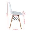 chair; set of 4; KD leg