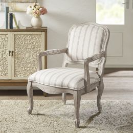 [Only support Drop Shipping Buyer] Monroe Camel Back Exposed Wood Chair (Color: as Pic)