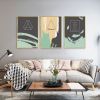 Framed Canvas Wall ArtOil Paintings Impressionism Aesthetic Prints Canvas Paintings for Living Room Bedroom Office Home; 3 Panels